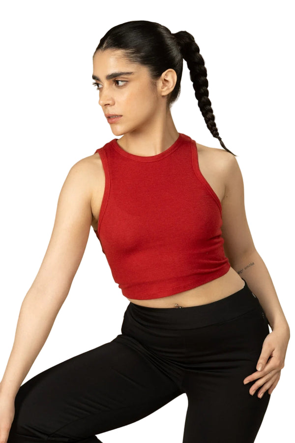 Bamboo Tank Top (Bold Red)