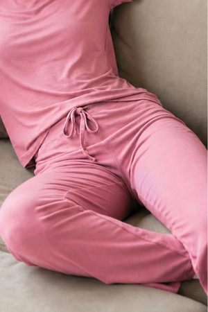 Bamboo Lounge Pant (Wild Rose)