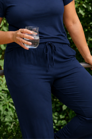 Bamboo Lounge Pant (Midnight Navy)