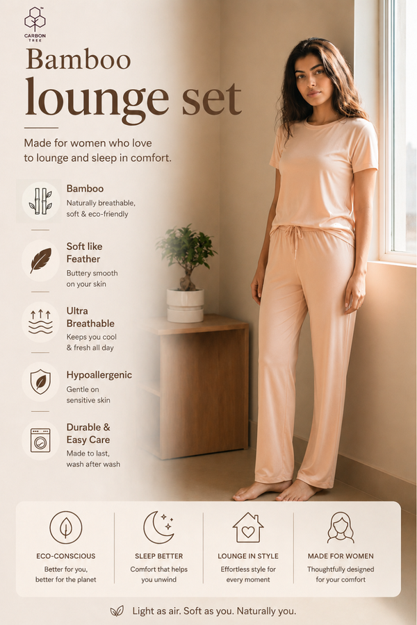 Women’s Bamboo Lounge Set (Hazelnut)