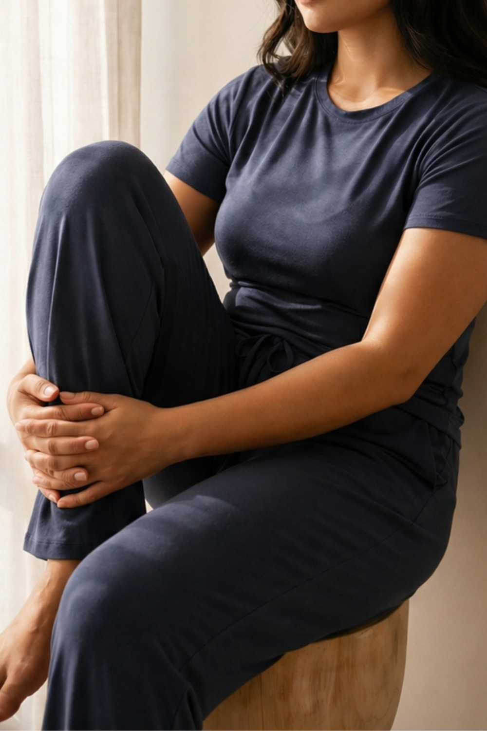 Bamboo Lounge Pant (Midnight Navy)