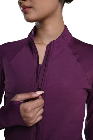 Carbon Active Jacket (Deep Purple)