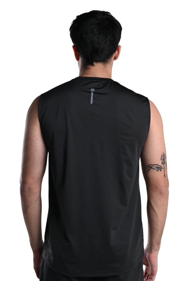Men’s Bio Sports Tank – EcoCiclo™ Biodegradable Polyester (Coal Grey)