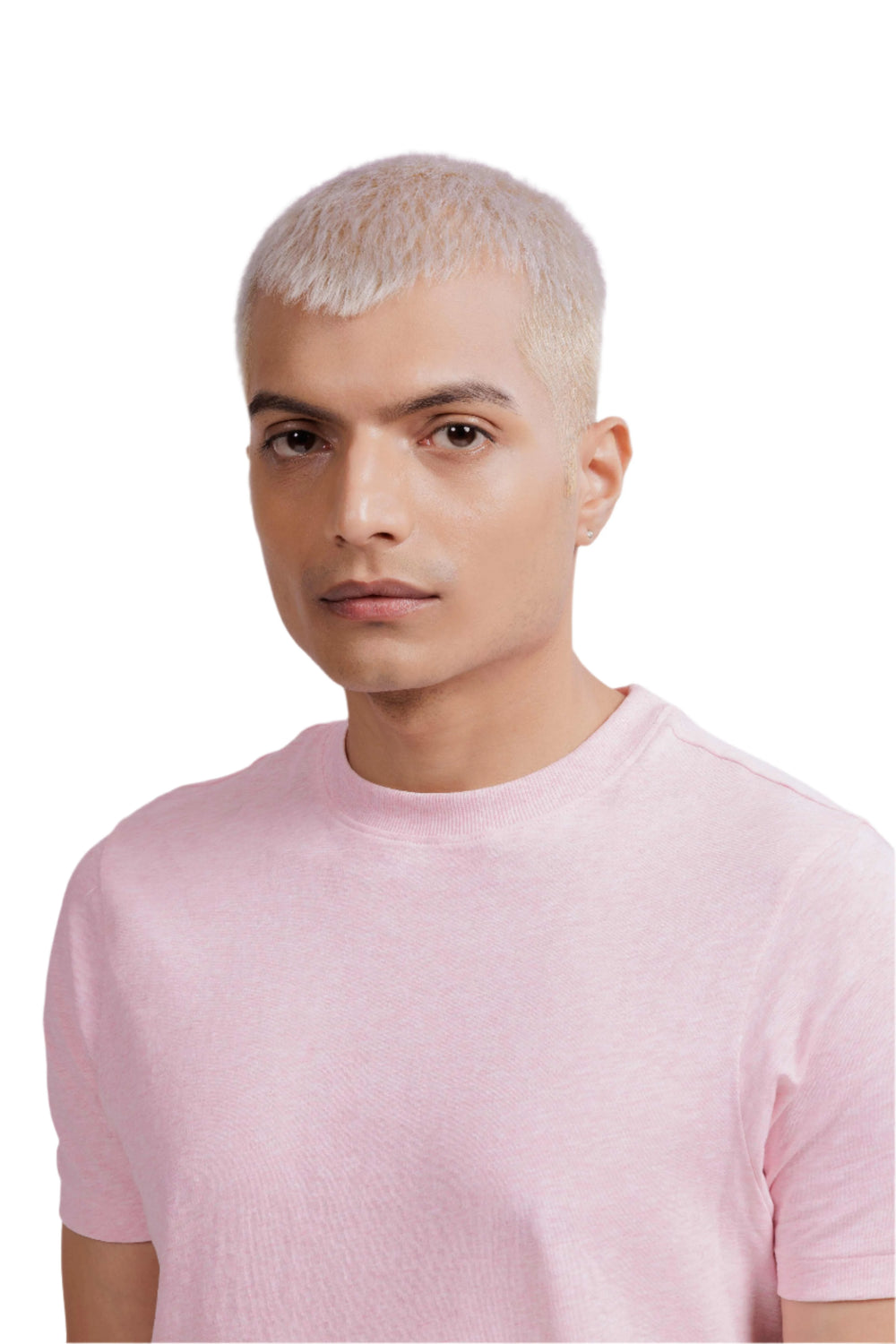 Carbon Lightweight T-Shirt – Organic Cotton (Vintage Pink Melange)