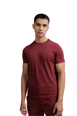 Carbon Lightweight T-Shirt – Organic Cotton (Sangria)