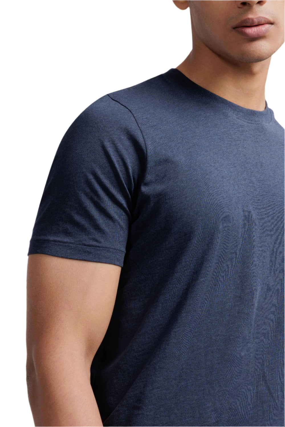 Carbon Lightweight T-Shirt – Organic Cotton (Denim Melange)