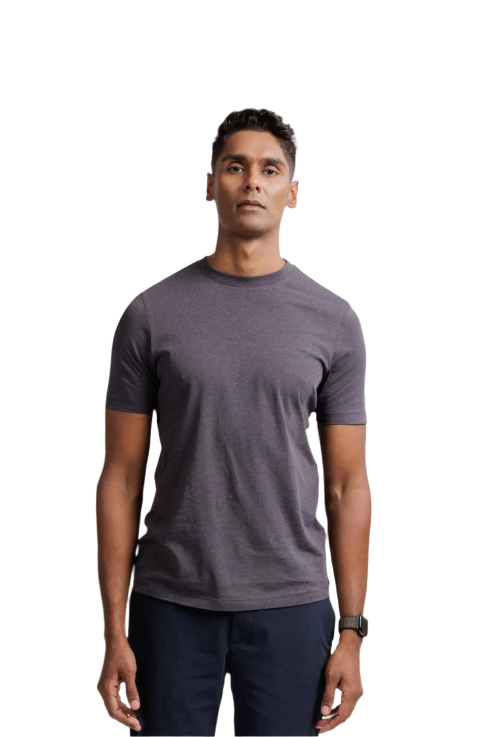Carbon Lightweight T-Shirt – Organic Cotton (Charcoal Melange)