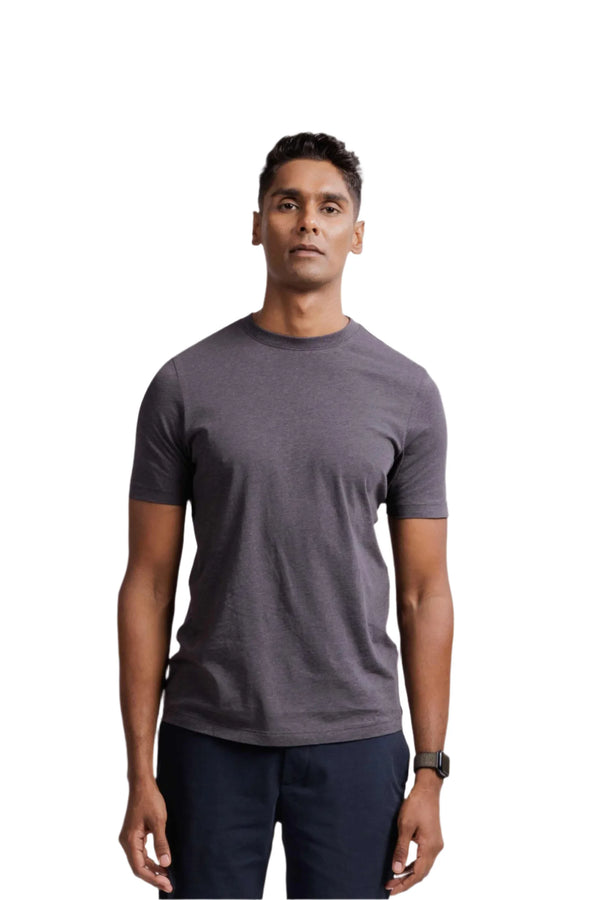 Carbon Lightweight T-Shirt – Organic Cotton (Charcoal Melange)