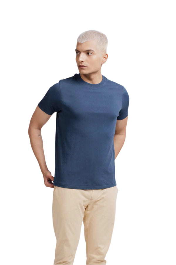 Carbon Lightweight T-Shirt – Organic Cotton (Rustic Blue)