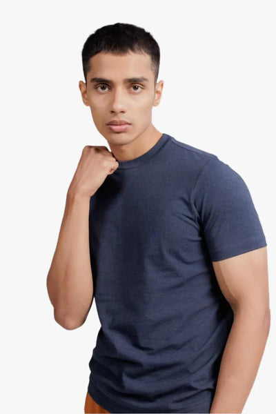 Carbon Heavyweight T-Shirt – Sorona™ (Denim Melange)
