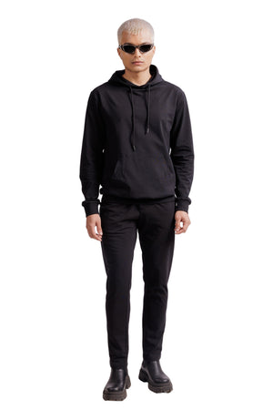 Carbon Hoodie – Men’s Organic Cotton Hoodie (Carbon Black)