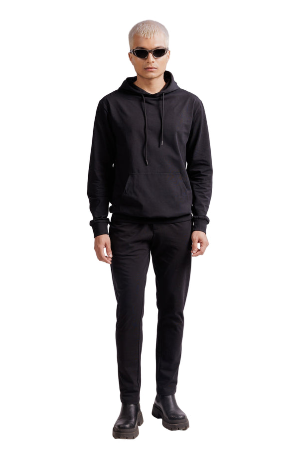 Carbon Hoodie – Men’s Organic Cotton Hoodie (Carbon Black)