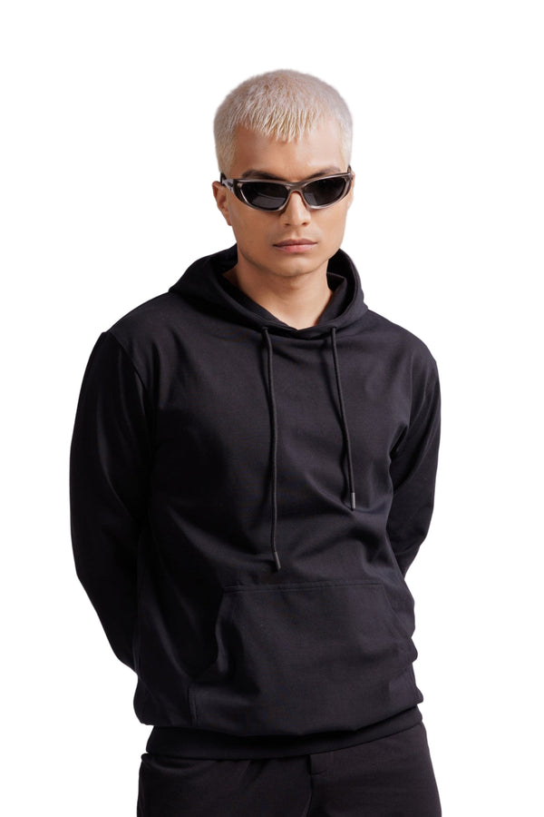 Carbon Hoodie – Men’s Organic Cotton Hoodie (Carbon Black)
