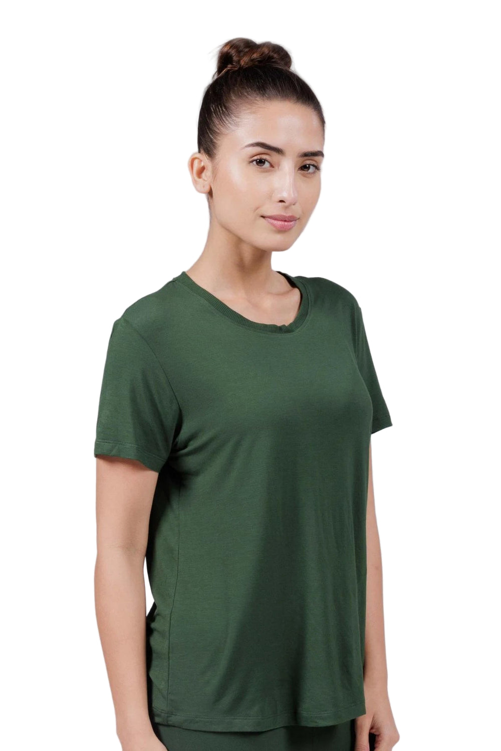 Women’s Bamboo T-Shirt (Pine Green)