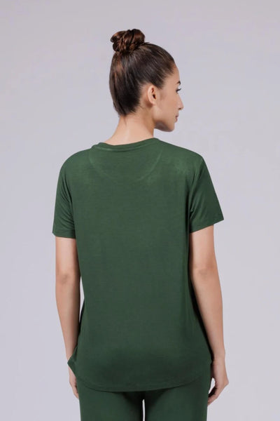 Women’s Bamboo T-Shirt (Pine Green)