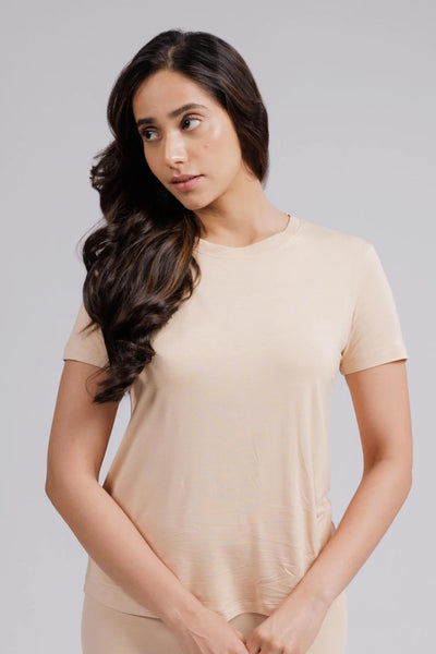 Women’s Bamboo T-Shirt (Hazelnut)