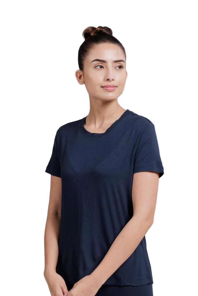 Women’s Bamboo T-Shirt (Midnight Navy)