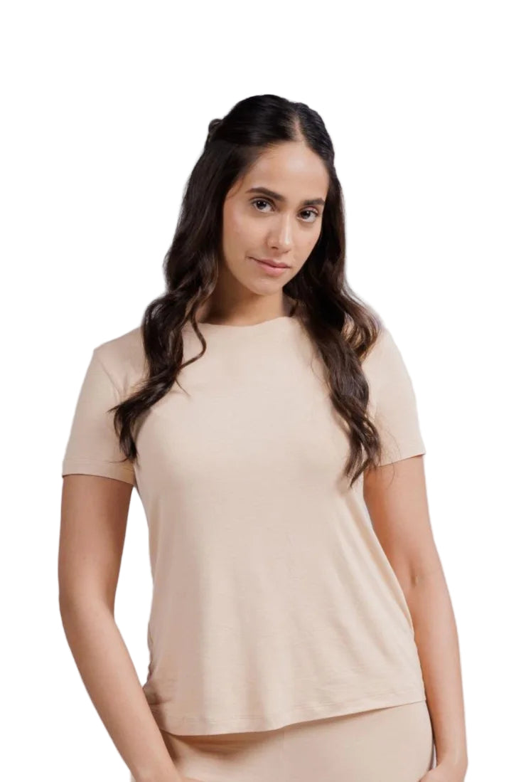 Women’s Bamboo T-Shirt (Hazelnut)