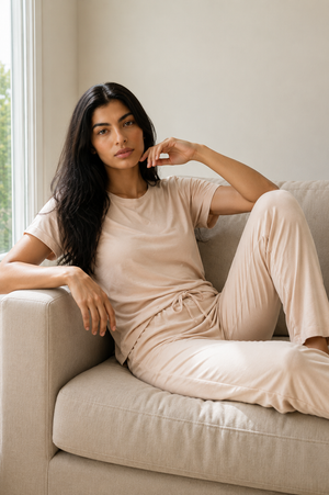 Women’s Bamboo Lounge Set (Hazelnut)