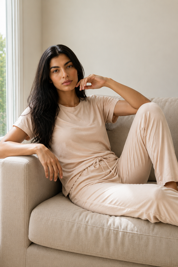 Women’s Bamboo Lounge Set (Hazelnut)