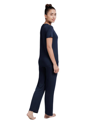 Bamboo Lounge Pant (Midnight Navy)