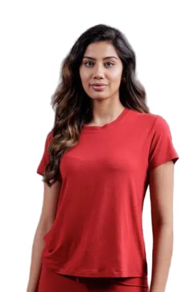 Women’s Bamboo T-Shirt (Bold Red)