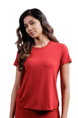 Women’s Bamboo T-Shirt (Bold Red)