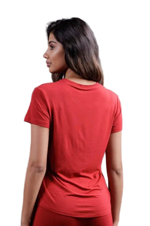 Women’s Bamboo T-Shirt (Bold Red)