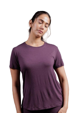 Women’s Bamboo T-Shirt (Plum)