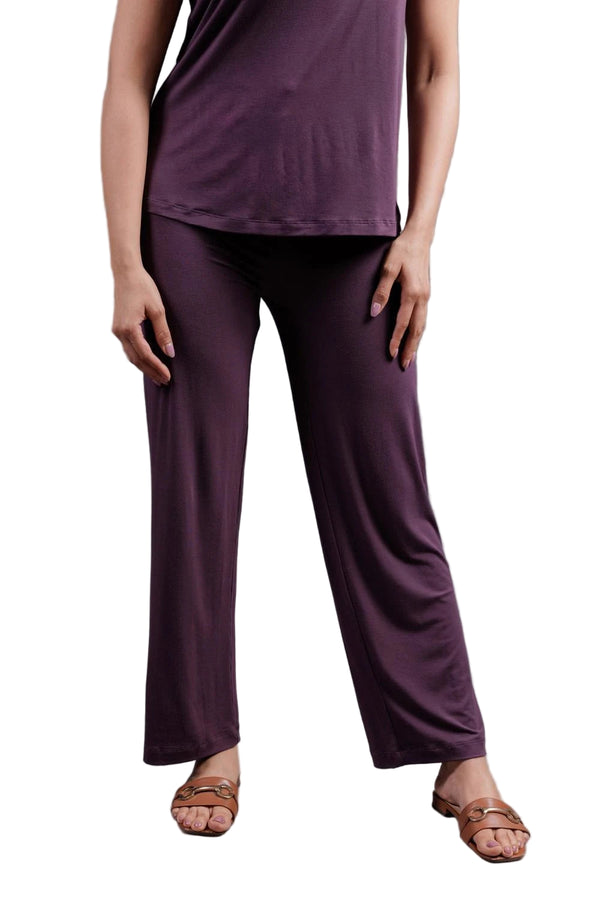 Bamboo Lounge Pant (Plum)