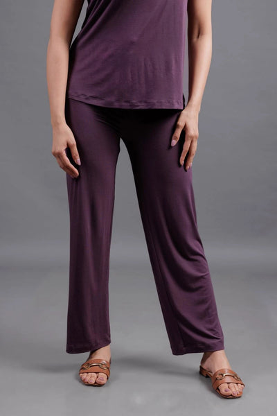 Bamboo Lounge Pant (Plum)