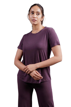 Bamboo Lounge Pant (Plum)