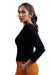 Full Sleeve Bamboo Top (Carbon Black)