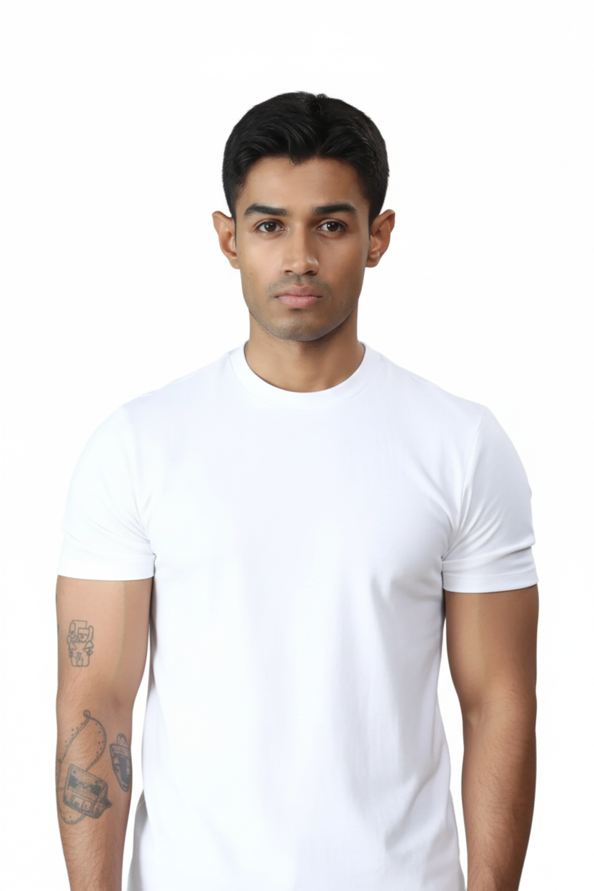 Carbon Heavyweight T-Shirt – Sorona™ (Chalk)