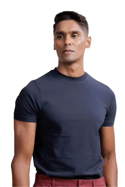 Carbon Heavyweight T-Shirt – Sorona™ (Midnight Navy)