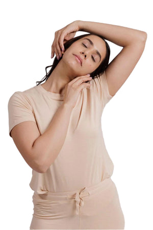Women’s Bamboo T-Shirt (Hazelnut)