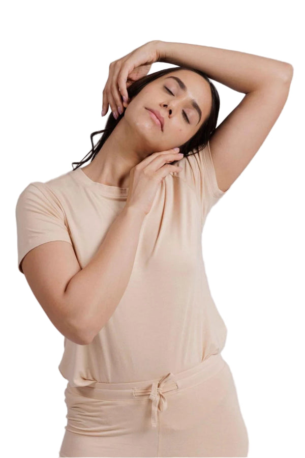 Women’s Bamboo T-Shirt (Hazelnut)