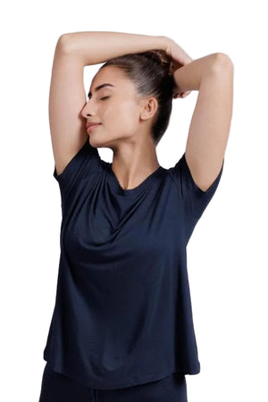 Women’s Bamboo T-Shirt (Midnight Navy)