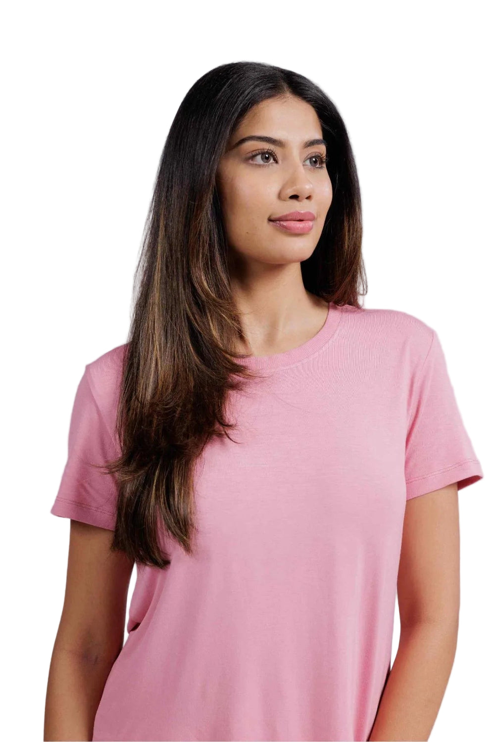 Women’s Bamboo T-Shirt (Wild Rose)