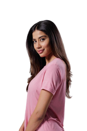 Women’s Bamboo T-Shirt (Wild Rose)