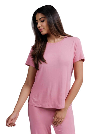 Women’s Bamboo T-Shirt (Wild Rose)
