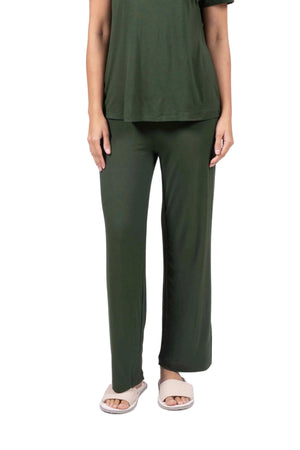 Bamboo Lounge Pant (Pine Green)