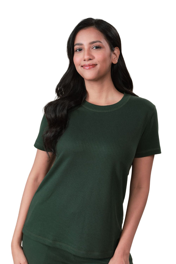 Women’s Tencel Lounge Set (Pine Green)