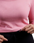 Full Sleeve Bamboo Top (Wild Rose)