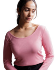 Full Sleeve Bamboo Top (Wild Rose)