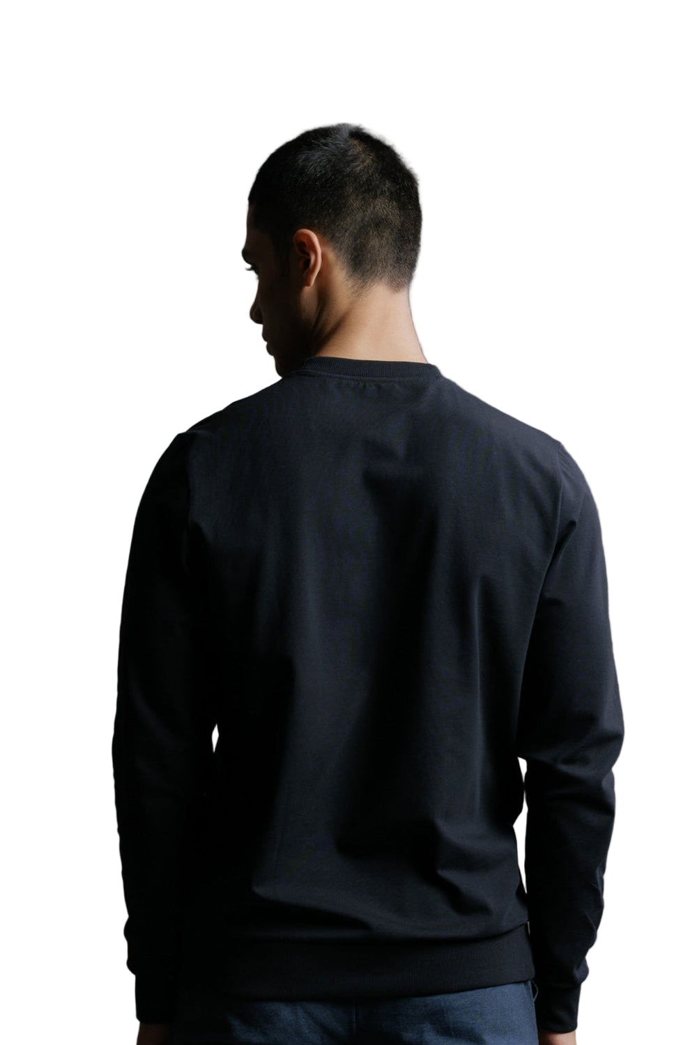 Carbon Sweatshirt – Men’s Organic Cotton Sweatshirt (Midnight Navy)
