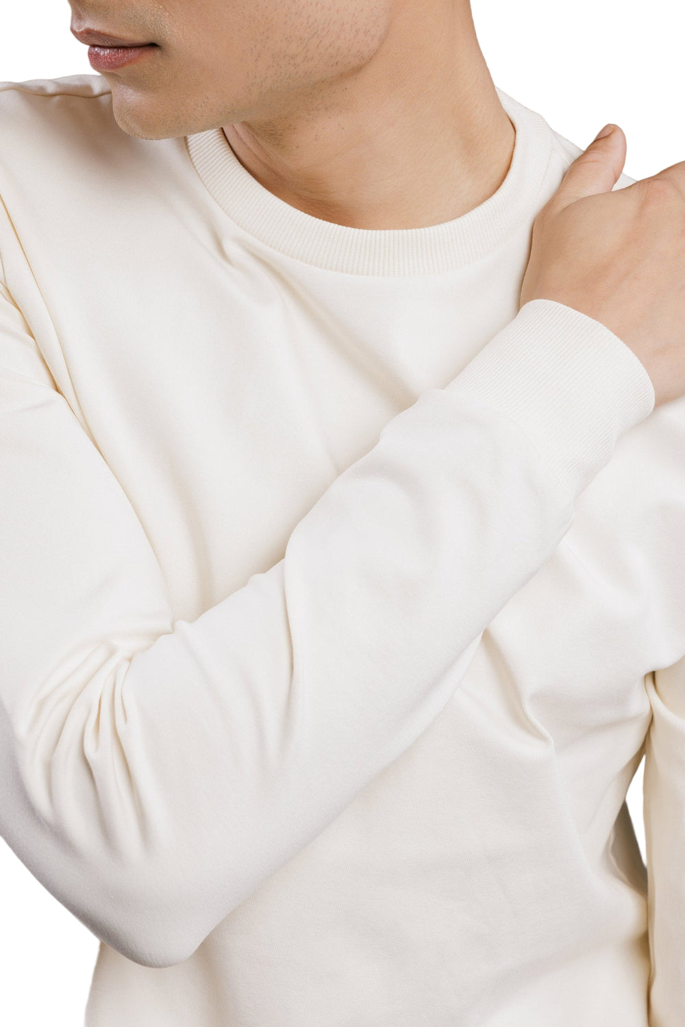 Carbon Sweatshirt – Men’s Organic Cotton Sweatshirt (Butterscotch)