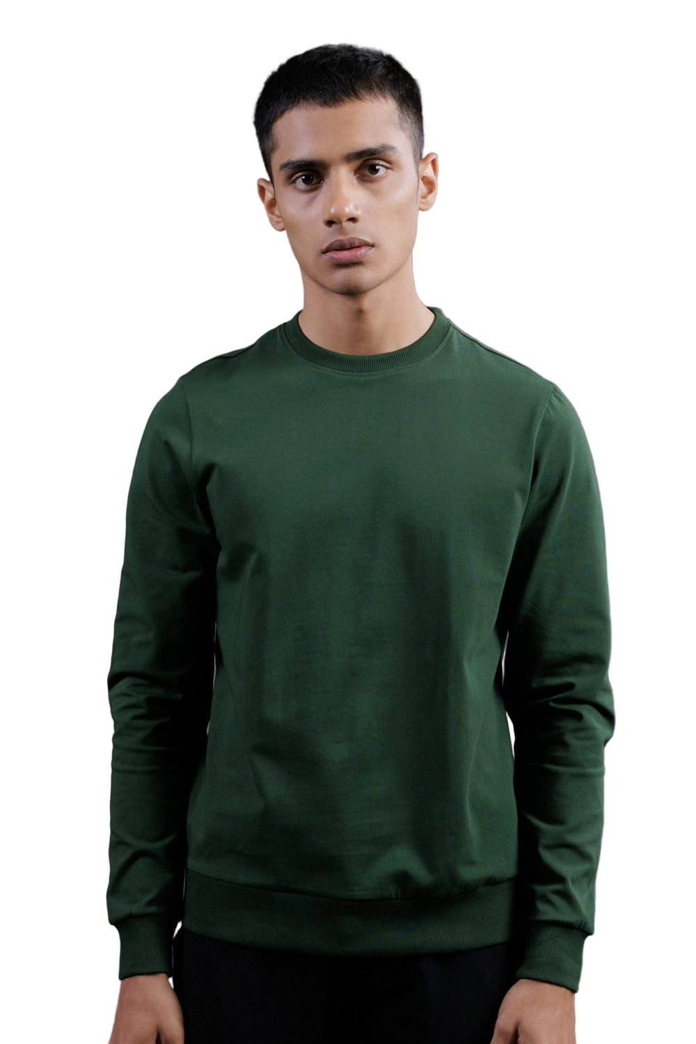 Carbon Sweatshirt – Men’s Organic Cotton Sweatshirt (Pine Green)