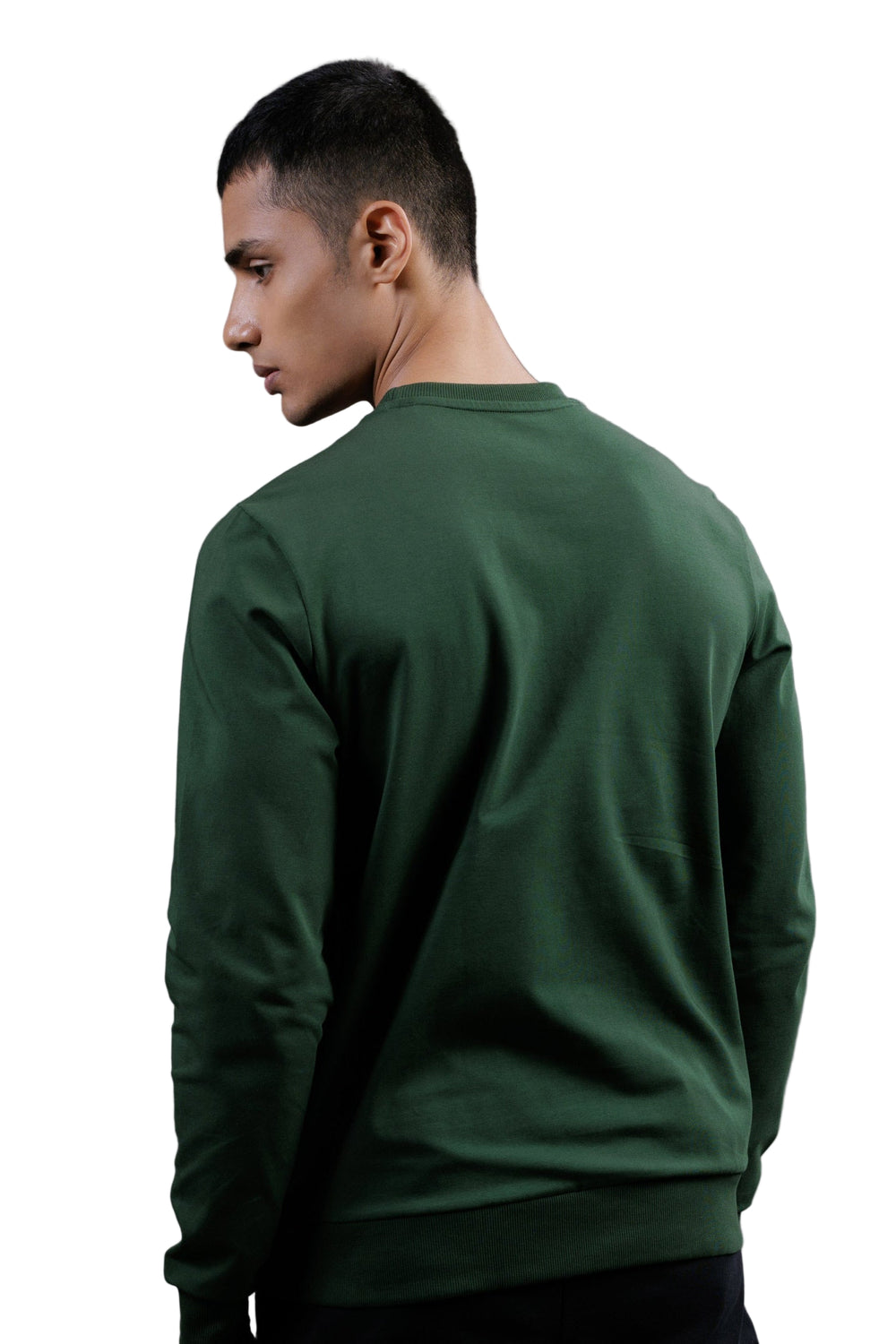 Carbon Sweatshirt – Men’s Organic Cotton Sweatshirt (Pine Green)