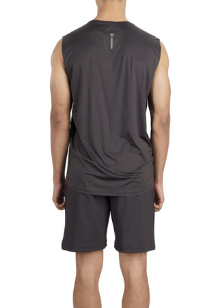 Men’s Bio Sports Training Shorts – Lightweight, Quick-Dry (Coal Grey)